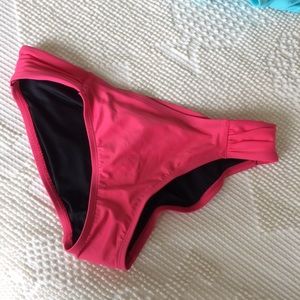 Coastal Blue Swim Bikini Bottom in Pink NWT Small